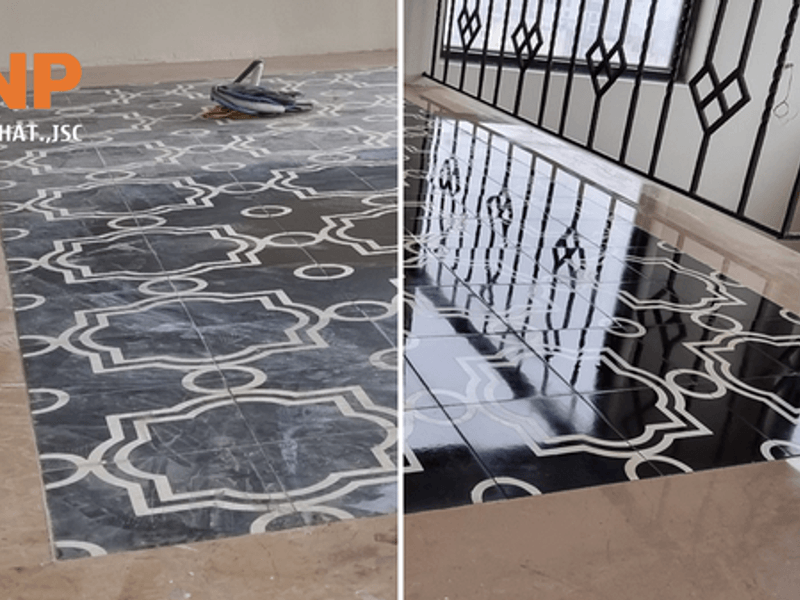 Dịch vụ phục hồi, đánh bóng sàn đá chất lượng cao tại Hà Nội - Nhuận Phát