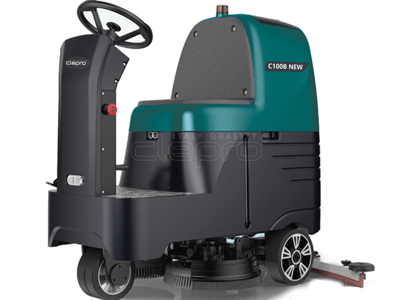 CLEPRO C100B NEW - MÁY CHÀ SÀN LIÊN HỢP NGỒI LÁI