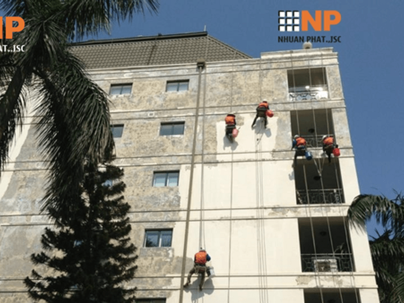 Xử lý chống thấm dột các công trình dân dụng và công nghiệp