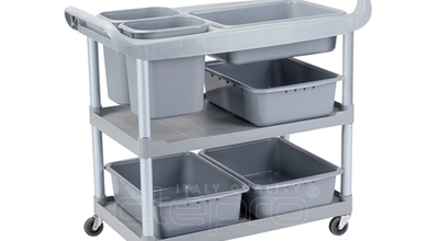 XE ĐẨY DỌN ĐỒ ĂN CLEPRO CS-3/6 - NP