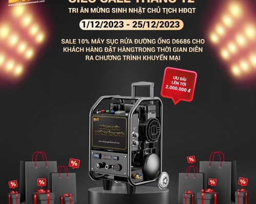 SIÊU SALE THÁNG 12 - ƯU ĐÃI KHỦNG