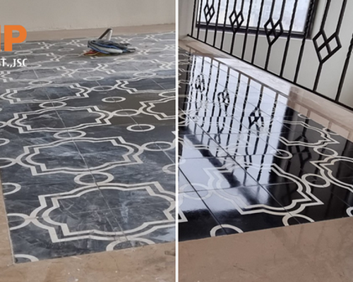 Dịch vụ phục hồi, đánh bóng sàn đá chất lượng cao tại Hà Nội - Nhuận Phát