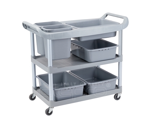 XE ĐẨY DỌN ĐỒ ĂN CLEPRO CS-3/6 - NP