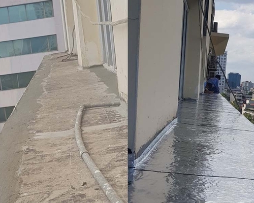 Quy trình chống thấm sân thượng đơn giản, hiệu quả nhất.