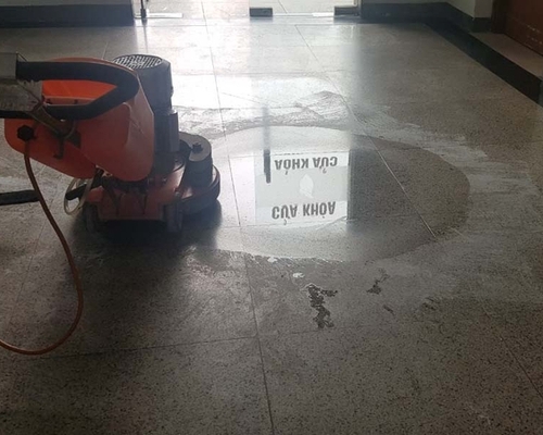 Tìm hiểu quy trình đánh bóng sàn đá tại Nhuận Phát