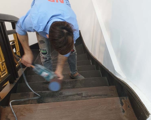 Quy trình đánh bóng sàn đá Granite chuyên nghiệp nhất tại Nhuận Phát