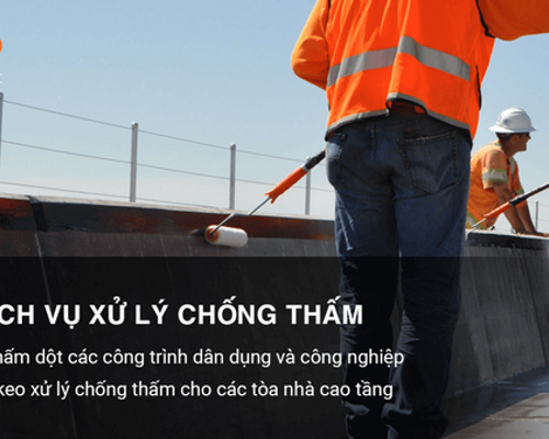 Thi công chống thấm uy tín, nhanh tróng tại Hà Nội