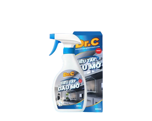 Dr.C Siêu tẩy dầu mỡ Baby Smile - LÀM SẠCH VẾT DẦU MỠ CỨNG DẦU