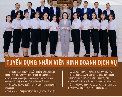 NHUẬN PHÁT - TUYỂN DỤNG NHÂN VIÊN KINH DOANH KHỐI DỊCH VỤ VỆ SINH HÀNG NGÀY