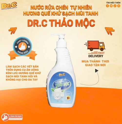 Nước rửa bát thảo mộc