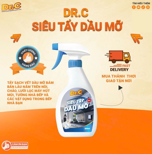 Siêu tẩy dầu mỡ